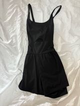 Amazon Black Athletic Romper  Photo 0