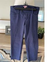 Lilly Pulitzer  Capri Navy Pants Photo 0