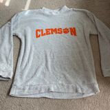 Clemson Sweater Gray Size XL Photo 0