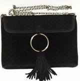 Francesca's Black Clutch Purse Photo 0