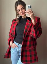 Sag Harbor  Plaid Blazer  Photo 0