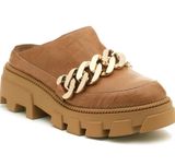 Brooklyn Boxer Platform Clog in Tan size 7 Photo 0
