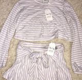 These Three Boutique comfy shorts set! never worn twt Photo 0