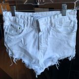 ZARA White Shorts Photo 0