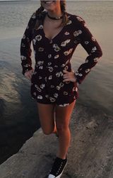 Kendall + Kylie Floral Romper Photo 0