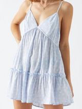 Kendall & Kylie Blue Sun Dress Photo 0