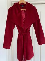 Red Trench Coat Photo 0