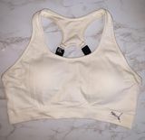 Puma White Sports Bra Photo 0