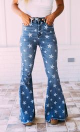 These Three Boutique Star Flare Jeans Photo 0