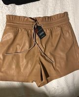 n:philanthropy NWT  Vegan Leather Shorts Photo 0