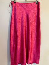 Cotton Candy LA midi hot pink skirt Size M Photo 0