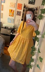 SheIn Yellow Sun Dress Photo 0