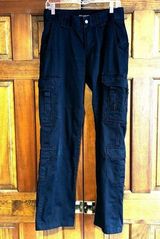 5.11 Tactical Series Cargo Pants Women's Size 8 Long Blue EMT RN Medical Hiking Photo 0