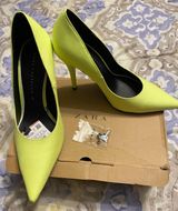 ZARA Yellow/neon Heels Photo 0