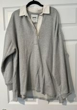 Aerie Sweatshirt Gray Size L Photo 0