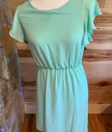 Apt 9 mint green sheer dress size XS Photo 0