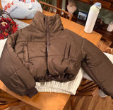 SheIn  Cropped Puffer Jacket M Photo 0