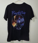 Purple Rain Graphic Tee Black Size M Photo 0