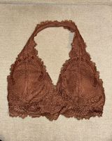 Brown Padded Bralette Photo 0