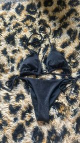 SheIn black sparkly bikini  Photo 0