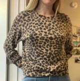 Michael Stars Cheetah Print Sweater Photo 0