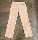 Light Pink Straight Leg Pants Photo 0