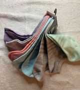 Women’s Superlite Sz 5-10 No-Show 6 Pairs Various Color Socks NWT $20. Photo 0