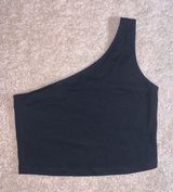Charlotte Russe One Shoulder Crop Top Photo 0