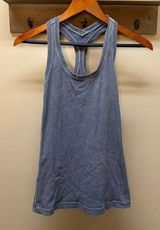 Lululemon Cool Ribbed Chambray Racerback tank top Photo 0
