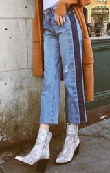 LF Carmar Two Tone Ripped Boyfriend Jeans Photo 0