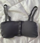 Aerie Gray Swimsuit Top Photo 0