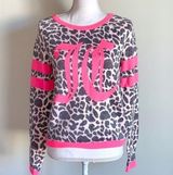 Juicy Couture  Metallic Snow Leopard Sweater Photo 0