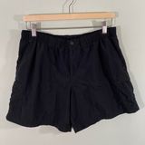 Columbia Women's Black Outdoor Hiking 6" Inseam Nylon Active Shorts Size M Photo 0
