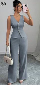 Business Matching Vest And Slacks Set Photo 0