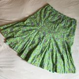 Garnet Hill  floral a-line cottagecore 100% cotton spring bridal boho y2k career Photo 0