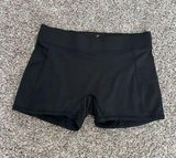 Spalding  black spandex compression workout athletic shorts size medium Photo 0
