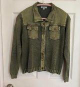 PBJ Blues sweater jacket Green Photo 0
