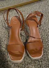 A New Day Tan Wedge Sandals Photo 0