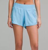 Hotty Hot High Rise Shorts 4” Kayak Blue Photo 0