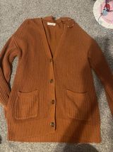 Burnt Orange Sweater Photo 0