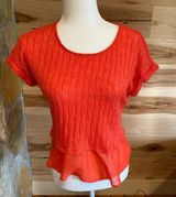 Cato‎ coral shirt size small Photo 0