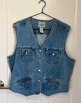 Vintage St John’s bay Denim Vest Photo 0