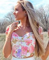 Windsor Floral Corset Top Photo 0