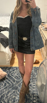 Madewell oversized Jean jacket Photo 0