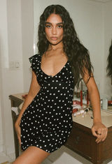 Princess polly I guess so mini polka dot dress Photo 0