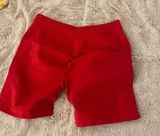 pink/red rooku biker shorts Photo 0