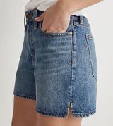 Madewell Relaxed Mid-Length Denim Shorts | Kimbrough Blue Denim Wash | 26 Photo 0