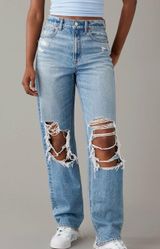 American Eagle Baggy Straight Jeans Photo 0
