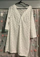 Kona Sol White Bathing Suit Cover  Photo 0