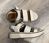 Naturalizer White Platform Sandal Photo 0